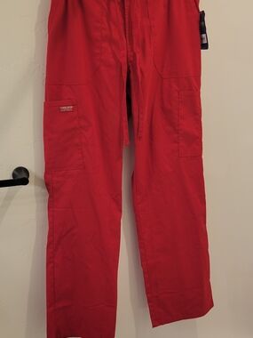 Cherokee Red Cargo Scrub Pants for Men